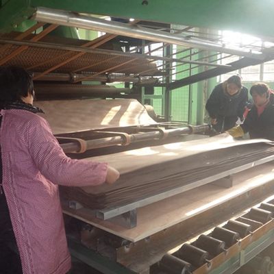 MPF-X6223(4) Ingenieur Hout Veneer Maple Figured 4 Pieces Spell 1 Piece 640mm Breedte Voor decoratie