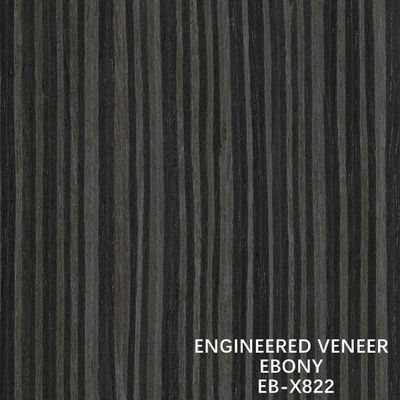 X822 het Rechte Vernisje van Korrelgrey color artificial ebony wood voor Sportenmaterialen