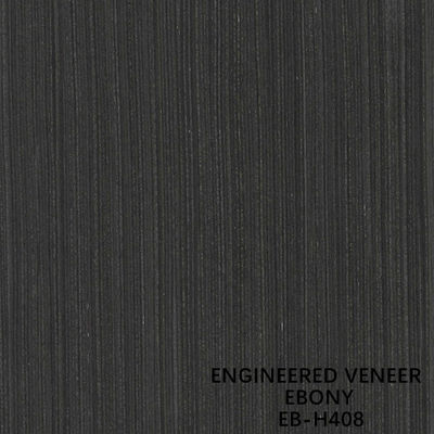 Opnieuw samengesteld Samengesteld Gebouwd Ebony Wood Veneer H408 3100mm voor Kabinet