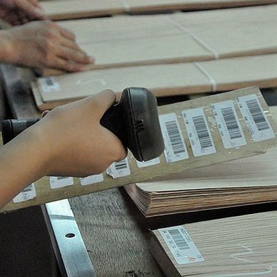 OEM het Natuurlijke Mahonie Houten Vernisje stelde rechtstreeks Korrel 25003100MM voor Deurhuid voor