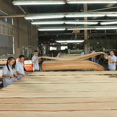 Voeg elegantie toe aan de ruimte Maple veneer panelen Flocculente schaduwen Textuur manifestaties