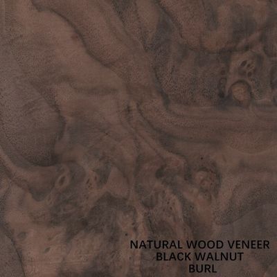 Meubilair dat van het Vernisje Uitstekende Burl Grain For High Class van de decoratie het Natuurlijke Okkernoot Houten FSC China Fabrikant maakt
