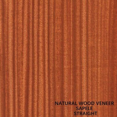 Het kwart sneed het Rechte Natuurlijke Sapele Houten Vernisje van Afrika voor Gezichten en Parketbevloering