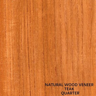 Meubilair en Hotel sneed het Natuurlijke Kwart van het Teak Houten Vernisje Rechte Korrel Duidelijke Textuur