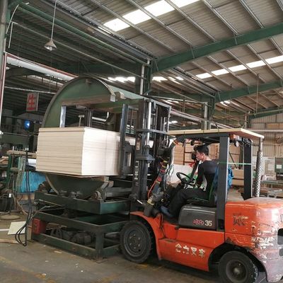 Geconfronteerd met natuurlijke Ash Crown Wood Veneer E0/E1 Fancy Plywood / Mdf / Chipboard