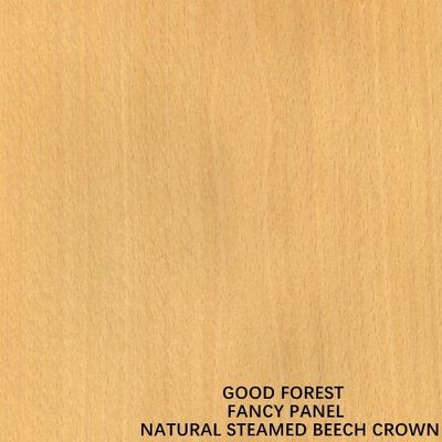 Het buitensporige Natuurlijke Houten Comité van Gestoomde Standaardgrootte 2440*1220mm van de Beukkroon voor Deur en Vensters Goede Prijs China maakt