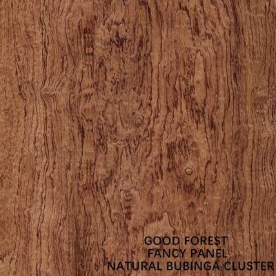 De buitensporige Bubinga-Hoge Korrel van de Triplexcluster - de kwaliteit voor Hoteldecoratie 2440/2745/3050mm verlengde de Fabriek van Groottechina