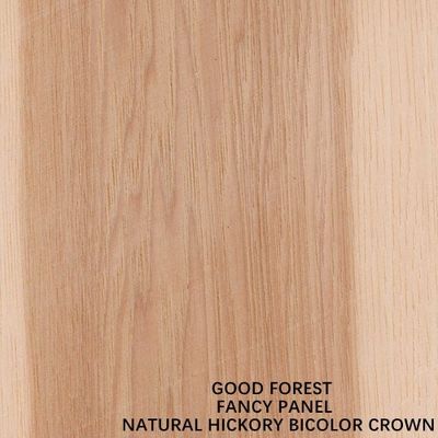 Buitensporige Gebaseerde MDF van de Hickory Tweekleurige Kroon Korrel/Comités 2440x1220mm van het Spaanplaatvernisje