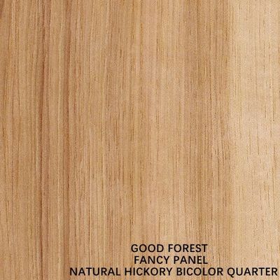 Onder ogen gezien Natuurlijke Speciale Tweekleurige Rechte Korrel 2440/2745mm van het Hickory Houten Vernisje