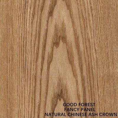 De Chinese Ash Crown Cut Natural Wood-Rang van de Vernisje Binnen Decoratieve Raad E1/E0