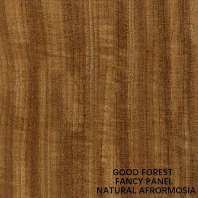 Standaardgrootte 2440*1220mm Lengtegrootte 2745mm van AfrormosiaBoard van het range1 E0 P1 P2 Buitensporige Triplex voor Deur