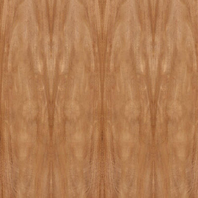 Natuurlijke Afrika Mahonie Hout Fineer Crown Grain Standaard Maat 2440*1220mm Voor Deurkast FSC