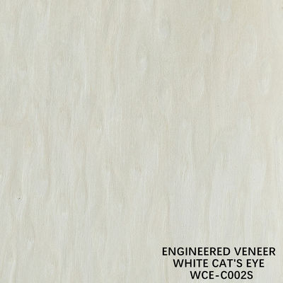 Herstelde composiet houten platen veneer boor en wortel witte kattenoog 002S 0,15 mm