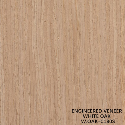 Fancy recombineerde houten fineerplaten Wit eik 108DS Verlengd 2500-3100mm Voor decoratie