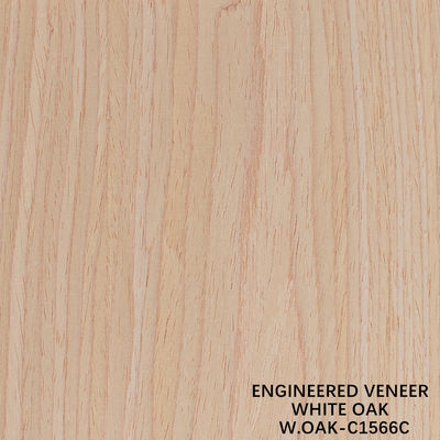 American Crown Grain Fancy Wood Veneer White Oak 1566C Op maat gemaakt 2200-3100mm Voor kast
