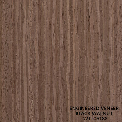0.60 mm Ingenieur Hout Veneer 518s / 518c voor binnendeuren en kast gevel