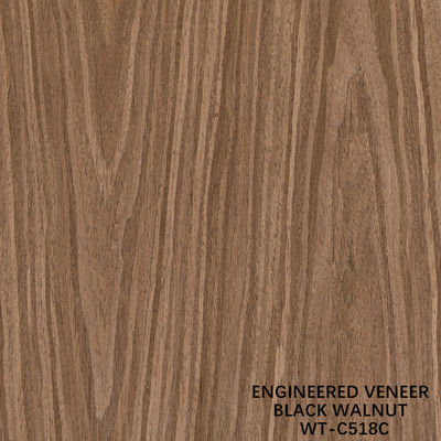 0.60 mm Ingenieur Hout Veneer 518s / 518c voor binnendeuren en kast gevel