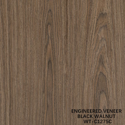 Kunstmatige natuurlijke houten fineer kroon gesneden walnoot Standard grootte 2500 * 640 Voor interieur decoratief bord