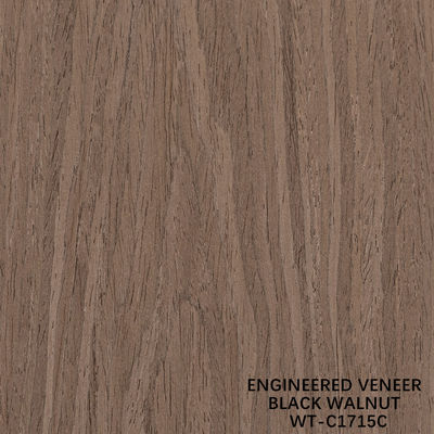 Kunstmatige natuurlijke houten fineer kroon gesneden walnoot Standard grootte 2500 * 640 Voor interieur decoratief bord