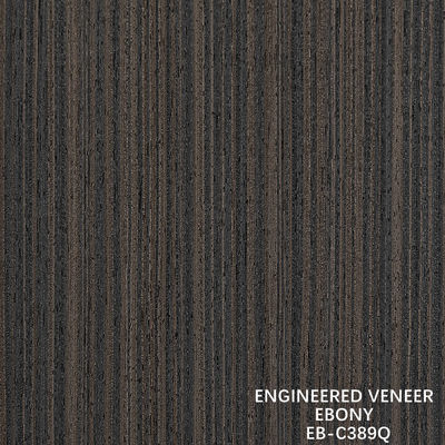 Bruin Ingenieur Hout Veneer kwart gesneden Ebony Veneer Fineline voor deuren en kasten gezicht