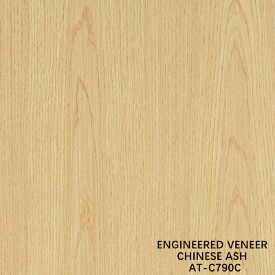 Fancy hout fineer Chinese Ash Manmade verlengde grootte 3100mm kan worden aangepast voor decoratie China Makes