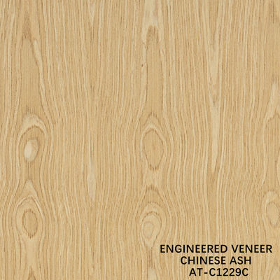 Fancy hout fineer Chinese Ash Manmade verlengde grootte 3100mm kan worden aangepast voor decoratie China Makes