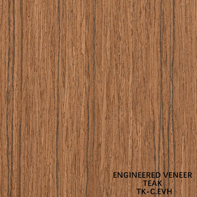 Fancy recombineerde teakhouten fineer lengte 2200mm aangepast voor auto interieur Yacat