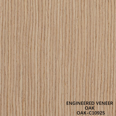 American Oak Engineered Wood Veneer Quarter Slice Cut 0,5 mm dikte voor deuren en kasten