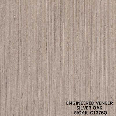 Ingenieur Hout Veneer kwart gesneden van zilveren eikenplaat Dikte 0,4 mm Voor Voor Kasten Gezicht SOAK-1098Q/1157Q/1235Q/1260Q/1376Q