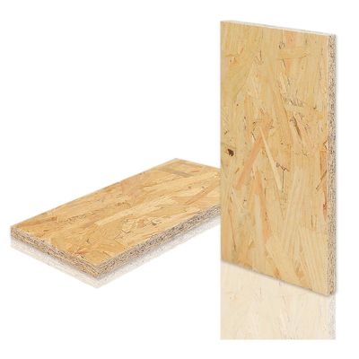 Radiata Pine Oriented Strand Board Osb4 2440*1220*18mm Kan aangepast worden voor buitenmuur en dakpaneel