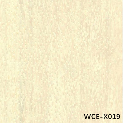 Witte kattenoog WCE-X019 Onregelmatige textuur ingenieurswerk houten fineer 0.15-0.55mm Voor auto interieur