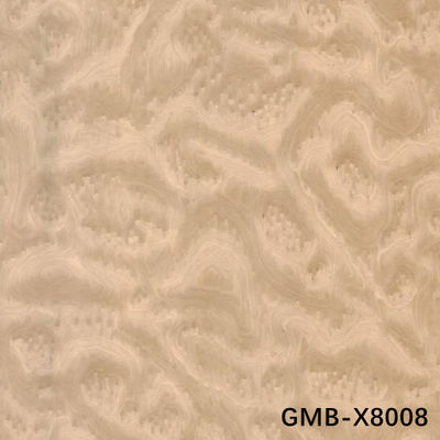 Mensenbouw Hout Veneer Gouden Aas Burl 640-1280mm G.MB-X8008 Vleeced Back Voor Auto Interieur