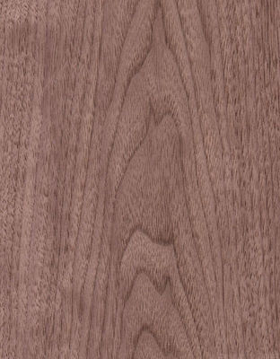 Amerika Zwarte Walnoot Natuurlijke hout fineer recht gesneden voor fancy paneel meubilair en vloeren in 0,18-0,55 mm dikte