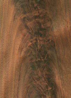 Amerika Zwarte Walnoot Natuurlijke hout fineer recht gesneden voor fancy paneel meubilair en vloeren in 0,18-0,55 mm dikte