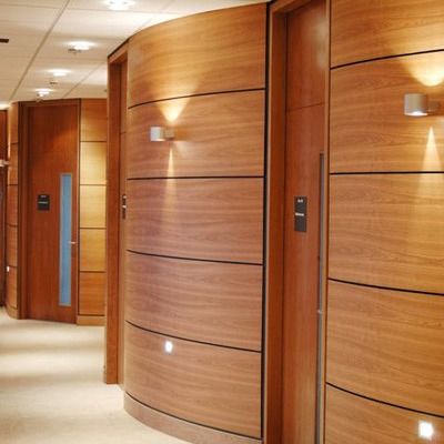 Natural American Cherry Wood Veneer Plaat Slice Flat Cut 2200-3200mm Normale grootte Voor meubelversiering