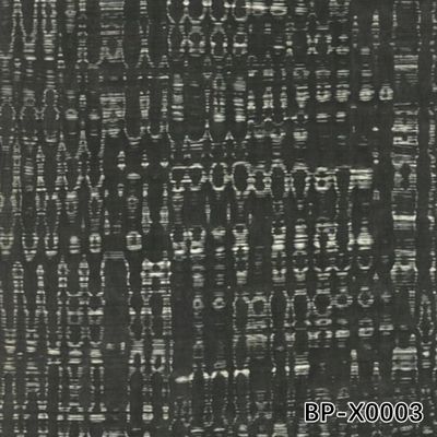 Kunstmatige houten fineer van zwarte parel donkere kleur BP-X0003 voor voor binnendeuren huid 0.15-0.55mm