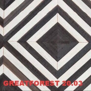 Artistiek parket Hout fineer Handgemaakt Moderne minimalistische stijl Artistieke aanpassing voor het interieur van de auto