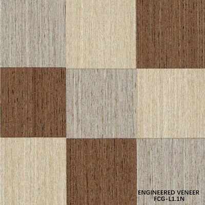 Commerciële groothandel FCG-L1.1N speciaal gevormd parketfineer, bulk onregelmatig houtfineer voor engineering- en decoratieprojecten