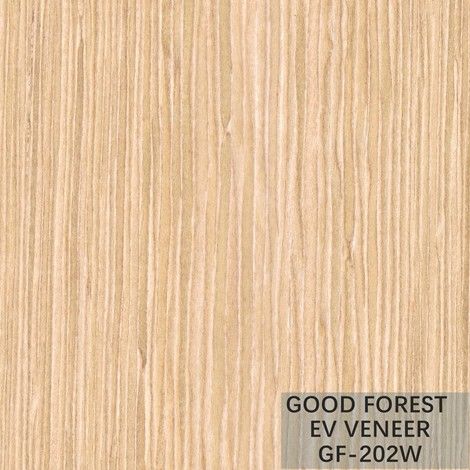 De kunstmatige Houten Eik van de Vernisjeparel met Verticale Populaire Korrel en Witte Kleur