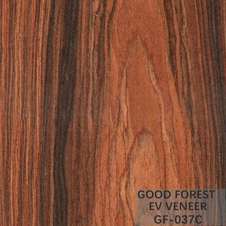 Gebouwd Houten Vernisje Brazilië Santos Rose Wood Veneer Natural Color