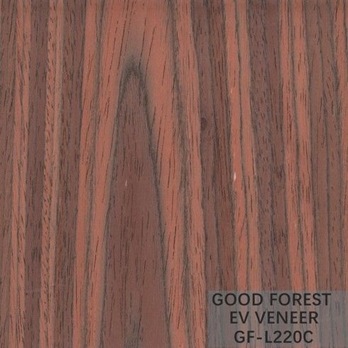 Ingenieur Hout Veneer Rood Santos Rose Hout 2850mm lengte Grootte Voor deuren en kasten SZ-L220C/595C/3305C/6155C/5965C