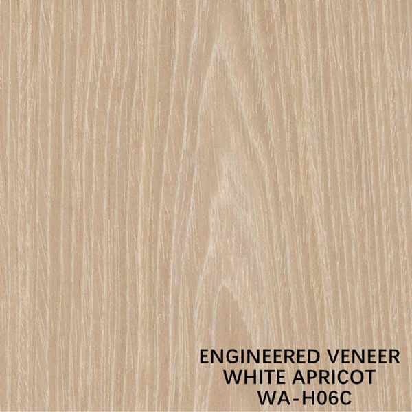 Van de de Kroonkorrel van het meubilair de Kunstmatige Houten Vernisje Witte Terug Geschoren Abrikoos H06C 0.150.6mm
