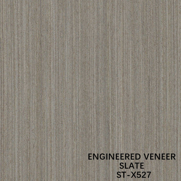 Luim Opnieuw samengestelde de Okkernootx527 Donkere Grey Fineline Straight Grain For Binnenlandse Deuren van het Lei Houten Vernisje van Goede Kwaliteit