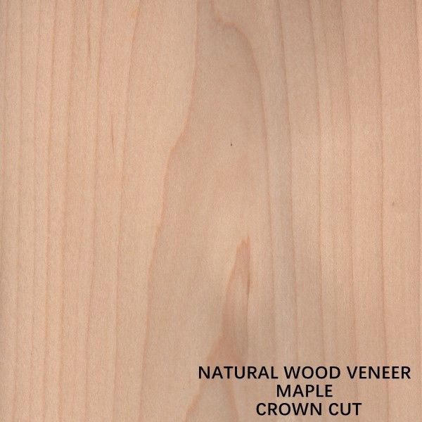 Amerikaanse Natuurlijke van de de Besnoeiingskroon van het Esdoorn Houten Vernisje Vlakke de Besnoeiingsdikte 0.5mm Goede Kwaliteit voor Meubilair en Muzikaal Instrument