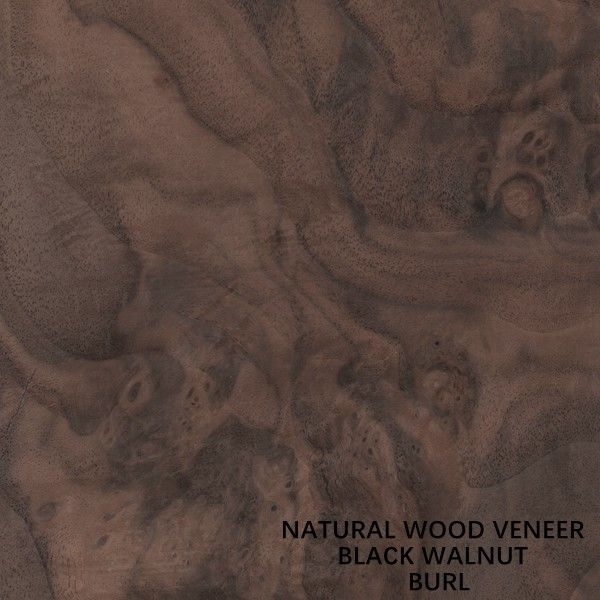 Meubilair dat van het Vernisje Uitstekende Burl Grain For High Class van de decoratie het Natuurlijke Okkernoot Houten FSC China Fabrikant maakt