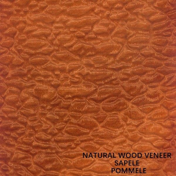Natuurlijke Sapele Houten het Vernisje Exotische Korrel Pommele van Afrika voor Piano's en Meubilairgezichten