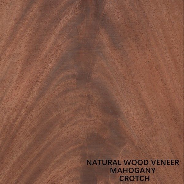 Geschoren Achter Natuurlijk Mahonie Houten Vernisje 0.5mm Speciale Bifurcatie voor Hoteldecoratie