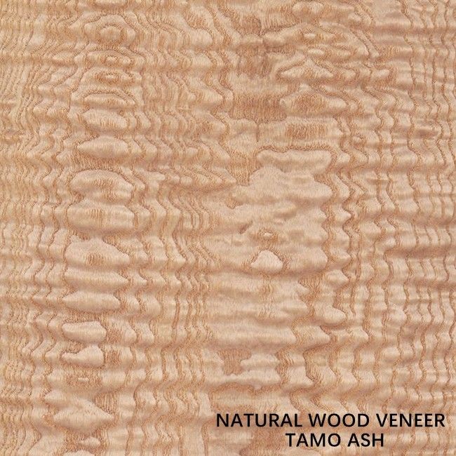 0.5mm Dikte Natuurlijk Tamo Ash Veneer For Car Interior en Muzikaal Instrument