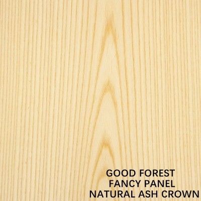Het onder ogen gezien Natuurlijke Buitensporige Triplex van Ash Crown Wood Veneer E0/E1/Mdf/de Spaanplaat pasten de Fabriek van Lengtechina aan