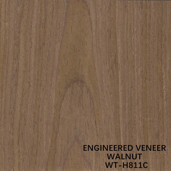 Gesneden Gesneden Recon Walnoot Hout Fineer H811C Kroon Kopie 2500*640mm Deur Huid Verlengd Maat